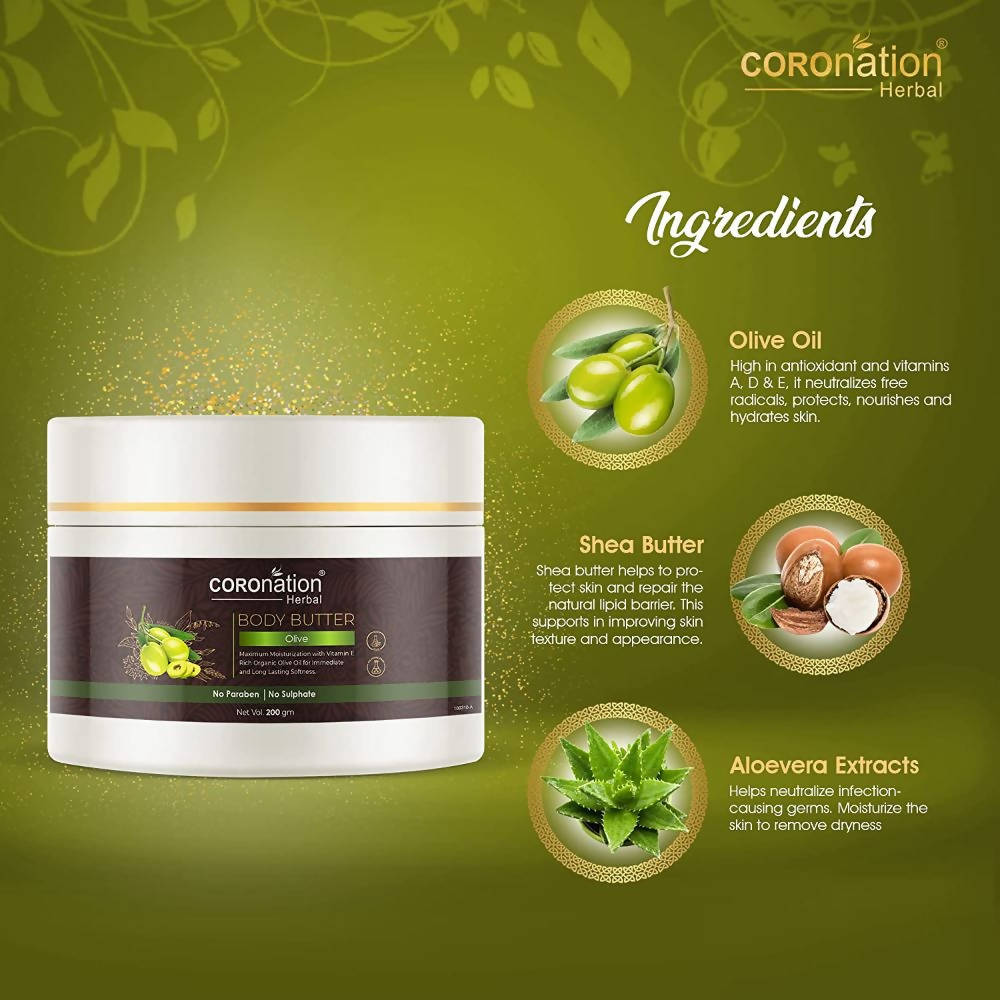 Coronation Herbal Olive Body Butter