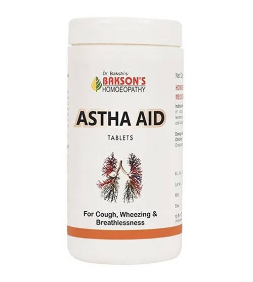 Bakson's Homeopathy Astha Aid Tablets