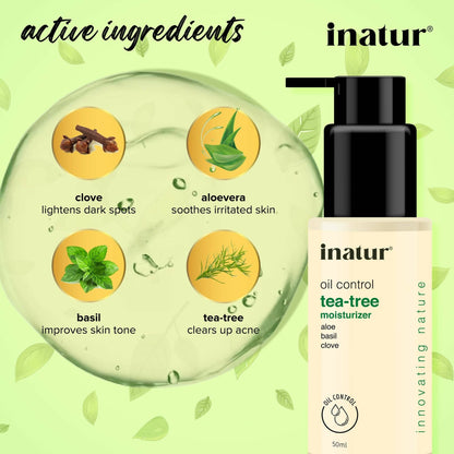 Inatur Tea Tree Facial Gel