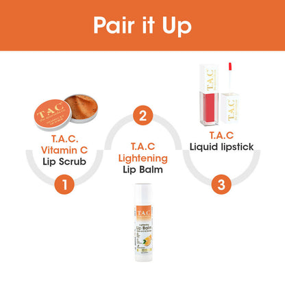 TAC - The Ayurveda Co. Vitamin C & Orange Lip Balm