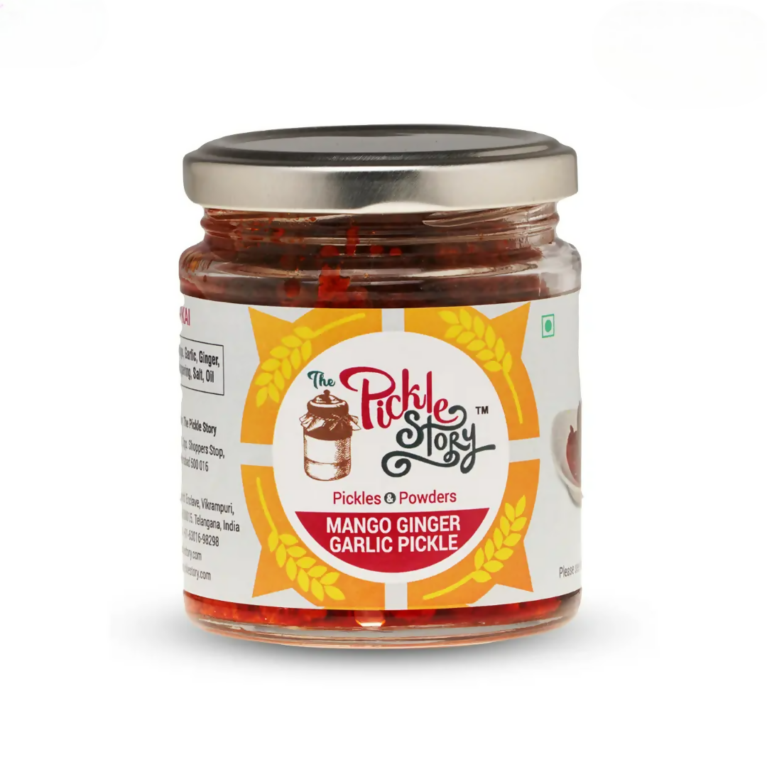 The Pickle Story Mango Ginger Garlic Pickle (Allapkai)
