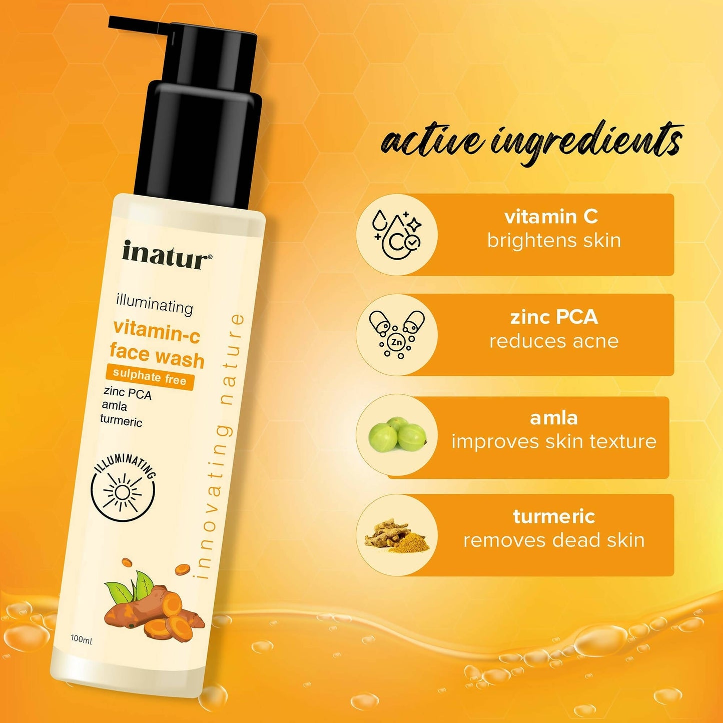 Inatur Vitamin C Face Wash