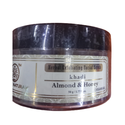 Khadi Natural Almond & Honey Exfoliating Facial Scrub
