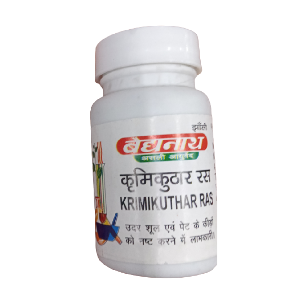 Baidyanath Jhansi Krimikuthar Ras 80 Tabs