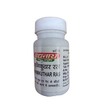 Baidyanath Krimikuthar Ras 80 Tabs - BUDNE