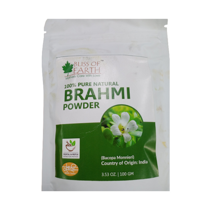 Bliss of Earth 100% Pure Natural Brahmi Powder