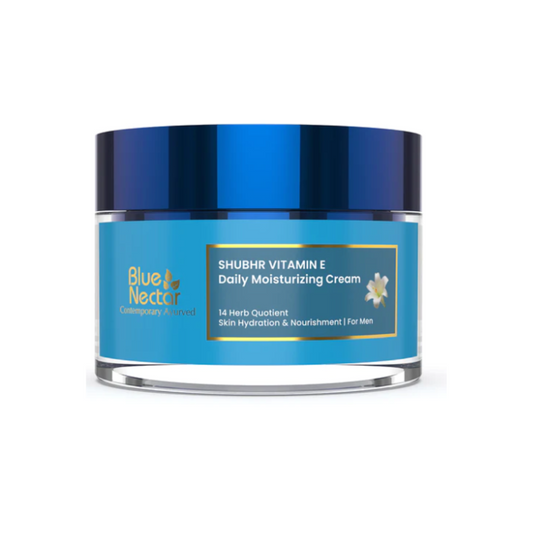Blue Nectar Shubhr Anti Ageing Flower Valley Face Cream for Men - 50GM