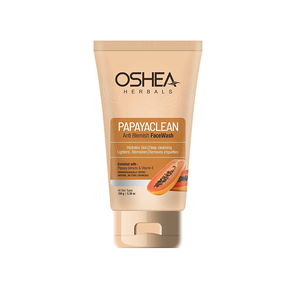 Oshea Herbals Papayaclean Anti Blemish Face Wash - BUDNE