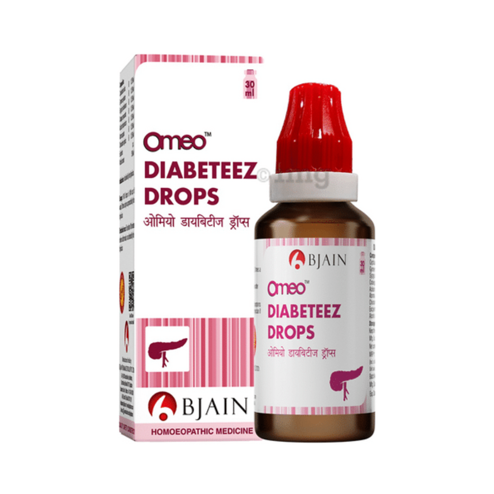 Bjain Homeopathy Omeo Diabetes Drops - BUDNE