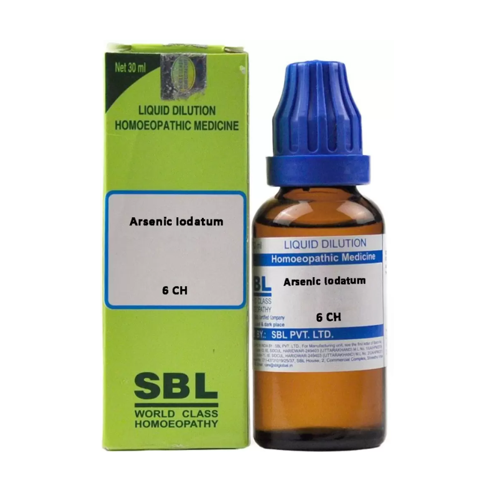 SBL Homeopathy Arsenic Iodatum Dilution - BUDEN