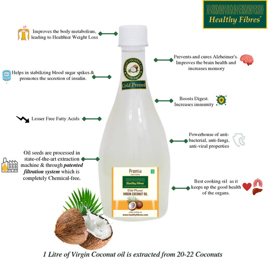 Healthy Fibres Virgin Coconut Oil