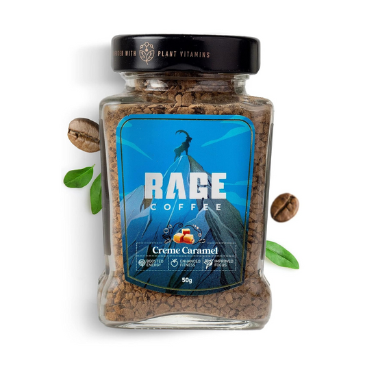 Rage Coffee Creme Caramel Instant Coffee - 100GM