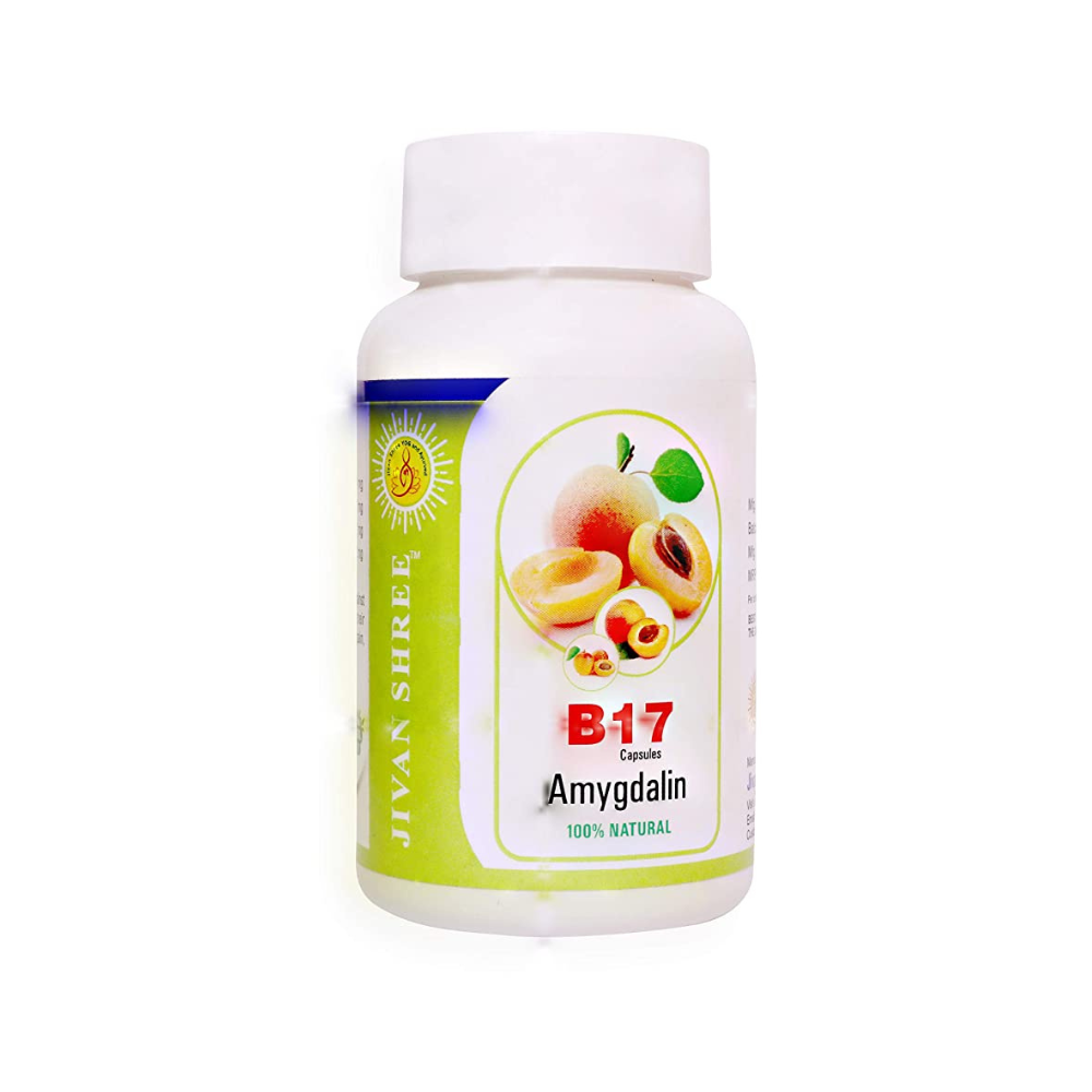 Jivan Shree Vitamin B17 500mg Amygdalin Capsules - BUDEN