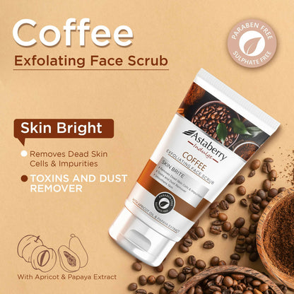 Astaberry Indulge Coffee Exfoliating Face Scrub