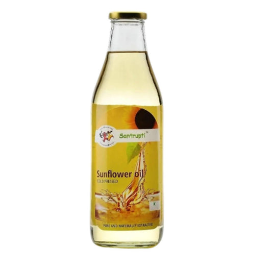 Santrupti Sunflower Oil (Cold Pressed) - BUDNE