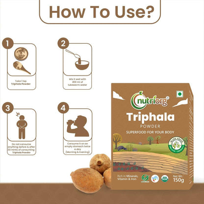 Nutriorg Triphala Powder