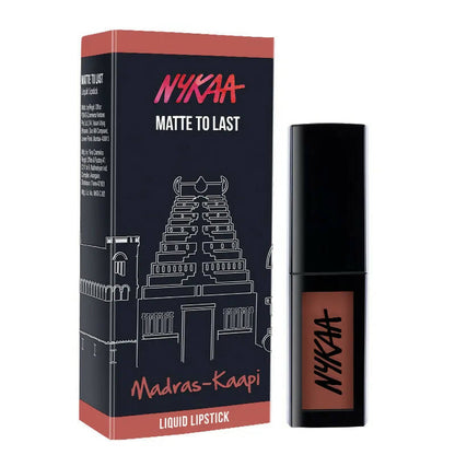 Nykaa Matte to Last! Transfer Proof Liquid Lipstick - Madras Kaapi 05