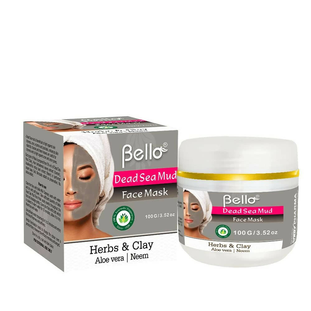 Bello Herbals Dead Sea Mud Face Mask - BUDNEN