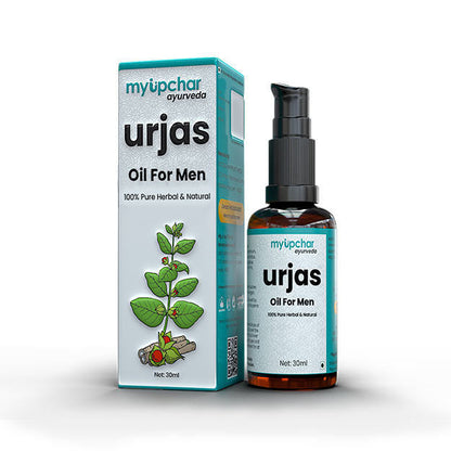 Myupchar Ayurveda Urjas Massage Oil Men - usa canada australia