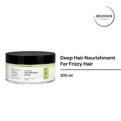 Deconstruct Scalp & Hair Nourishing Mask For Dry & Frizzy Hair, Deep Nourishment