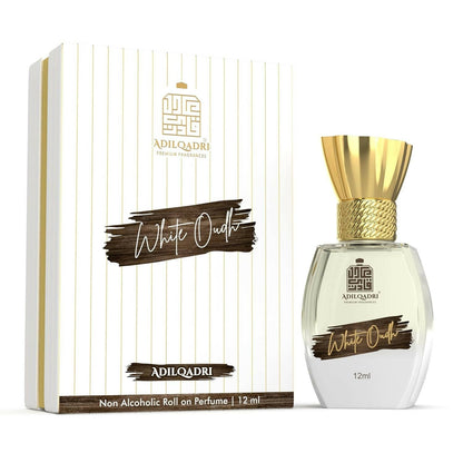 AdilQadri White Oudh Luxury Attar Perfume