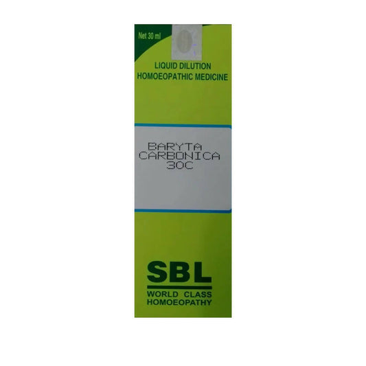 SBL Homeopathy Baryta Carbonica Dilution - BUDEN