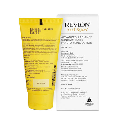 Revlon Touch & Glow Advanced Radiance Sun Care Daily Moisturizing Lotion SPF 30