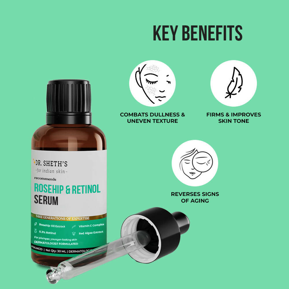 Dr. Sheth's Rosehip & Retinol Face Serum