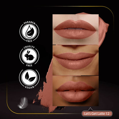 Faces Canada Comfy Matte Creme Lipstick - Let’???s Get Latte 12