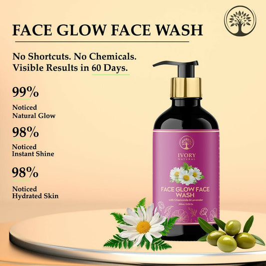 Ivory Natural Face Glow Face Wash For A Luminous, Radiant Complexion