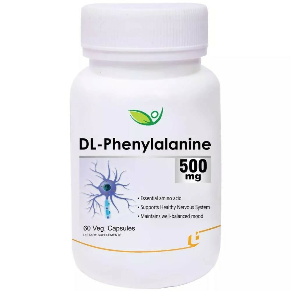 Biotrex Dl Phenylalanine 500mg Veg Capsules