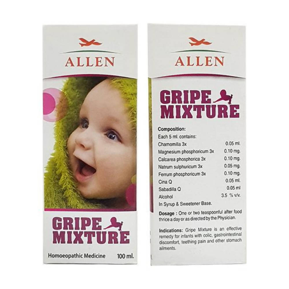 Allen Homeopathy Gripe Mixture Tonic 100ml