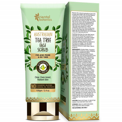 Oriental Botanics Australian Tea Tree Face Scrub