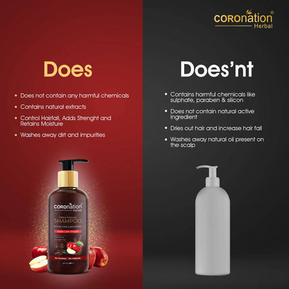 Coronation Herbal Apple Cider Vinegar Shampoo