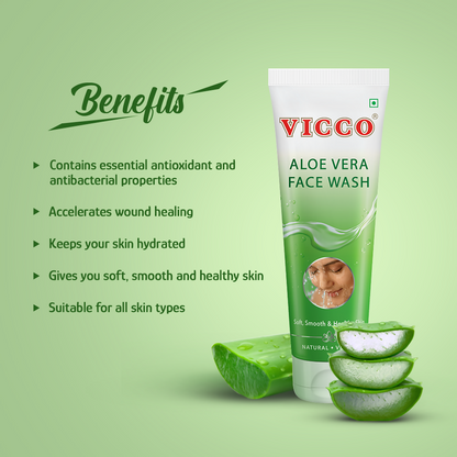 Vicco Aloe Vera Face Wash