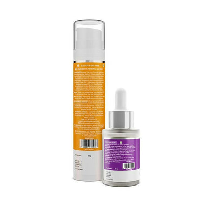 The Derma Co Filter-Free Skin (1% Hyaluronic Sunscreen Aqua Gel + 10% Niacinamide Acid Face Serum)