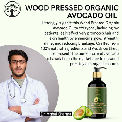 Ivory Natural Wood Pressed Organic Avocado Oil Premium & Extra Virgin