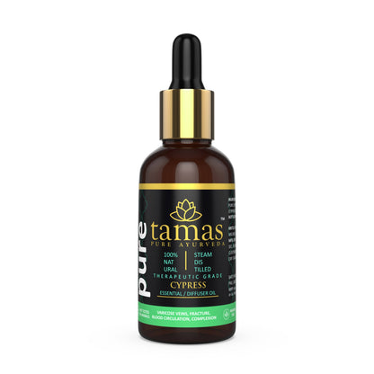 Tamas Pure Ayurveda 100% Natural Cypress Essential Oil