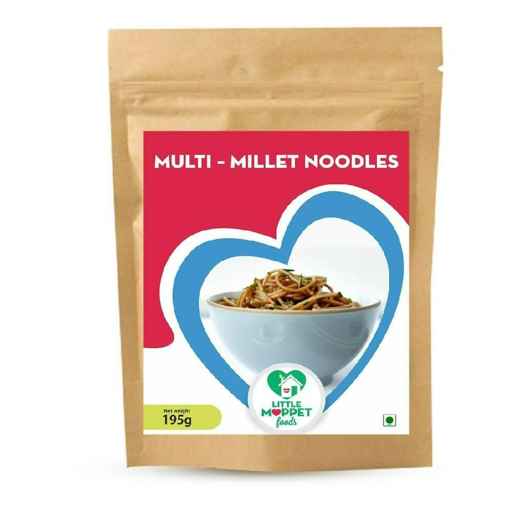 Little Moppet Foods Multi Millet Noodles -  USA, Australia, Canada 