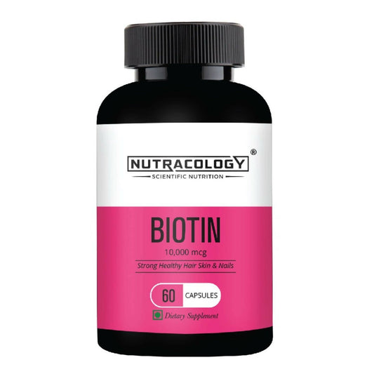 Nutracology Biotin 10mg for Hair Growth & Hair Loss Capsules - BUDEN