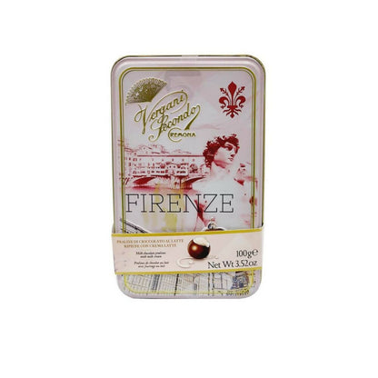 Ajfan Milk Chocolate Cream Pralines in Firenze Gift Tin