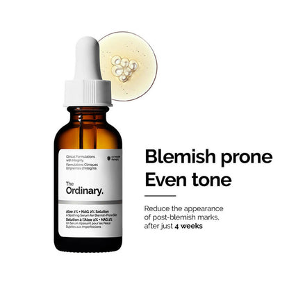 The Ordinary Aloe 2% + NAG 2% Solution (Serum)