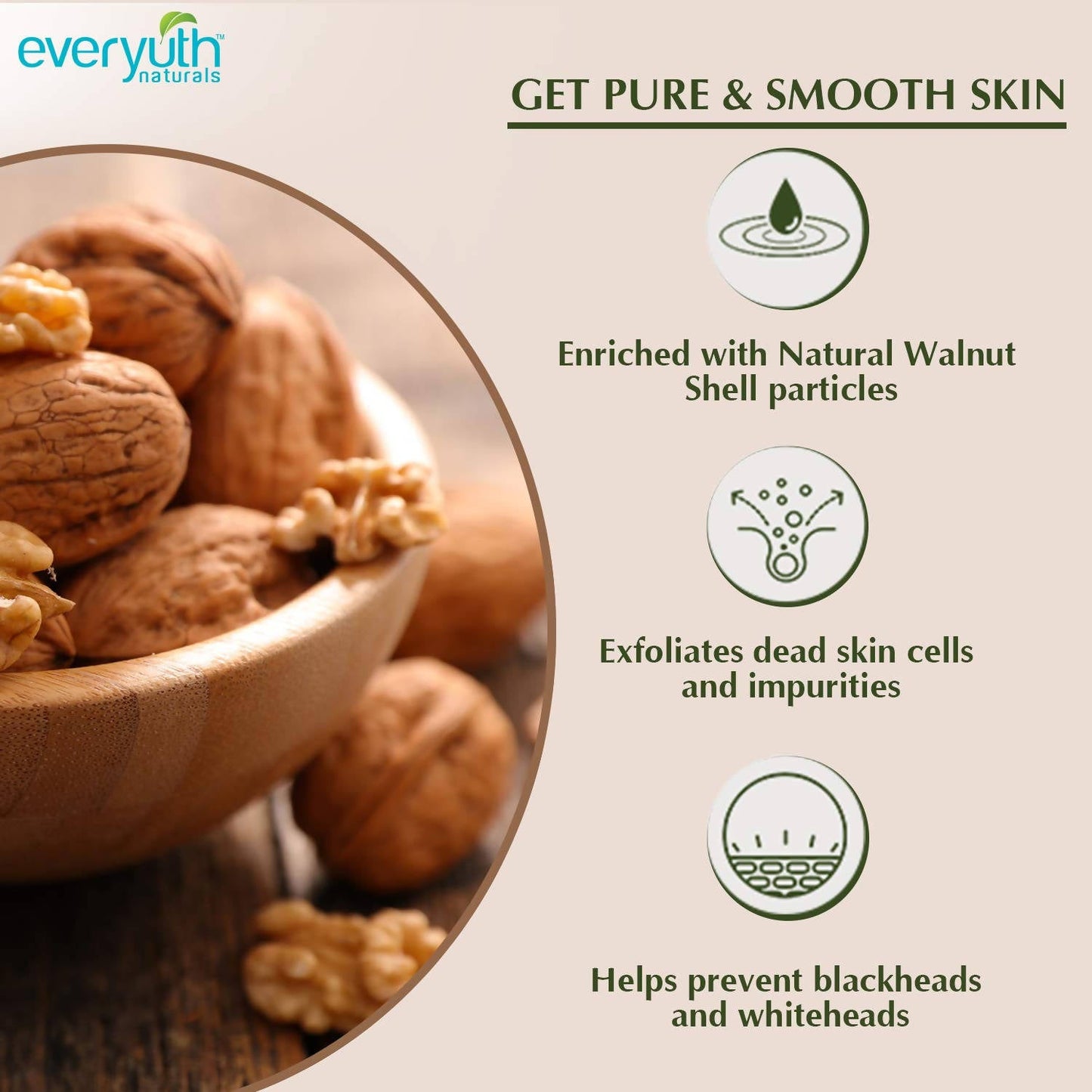 Everyuth Naturals Exfoliating Walnut Scrub