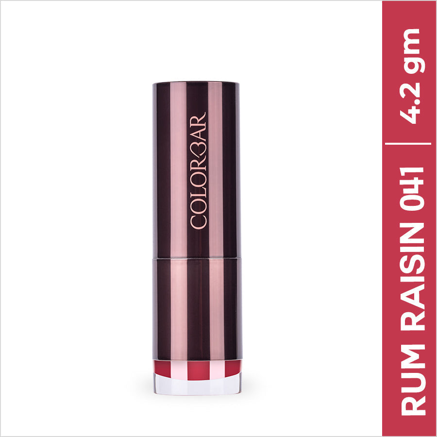 Colorbar Velvet Matte Lipstick Rum Raisin 041.