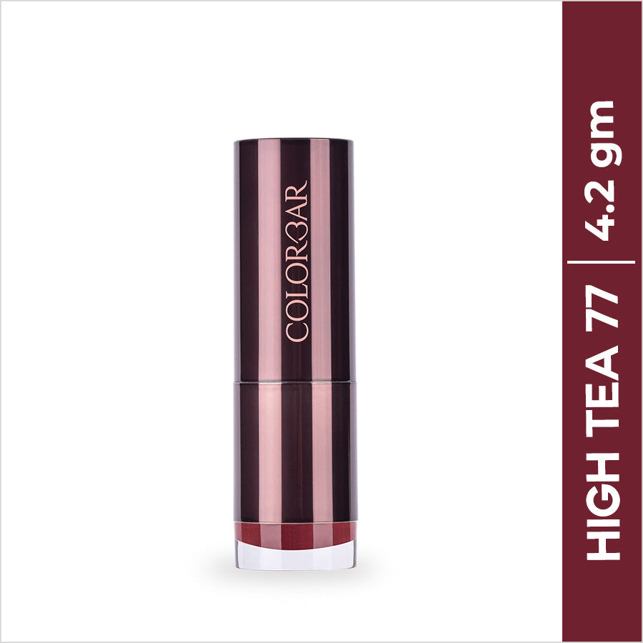 Colorbar Velvet Matte Lipstick High Tea 1