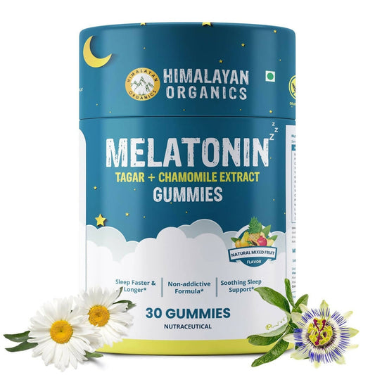 Himalayan Organics Melatonin Tagar + Chamomile Extract Gummies