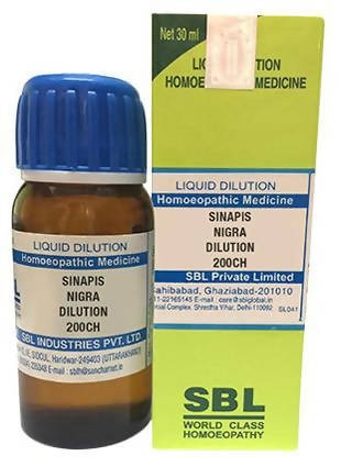 SBL Homeopathy Sinapis Nigra Dilution