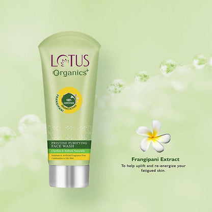 Lotus Organics+ Pristine Purifying Face Wash