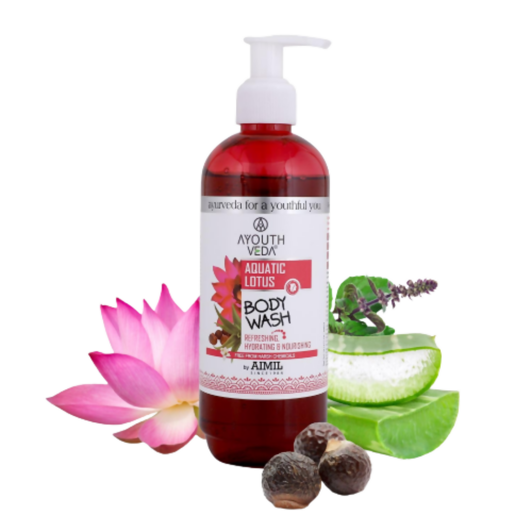 Ayouthveda Aquatic Lotus Body Wash - BUDNEN