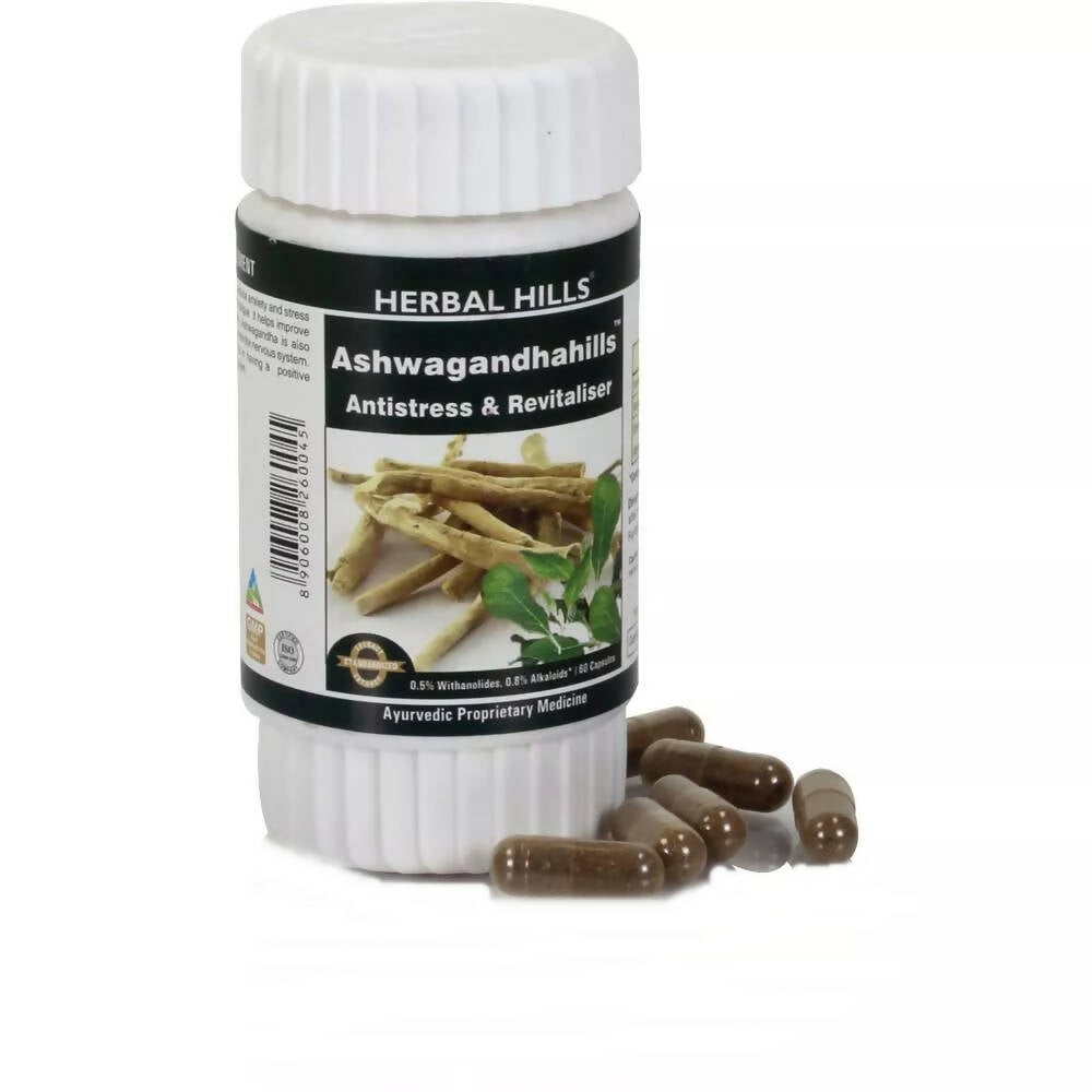 Herbal Hills Ashwagandhahills Capsules - usa canada australia